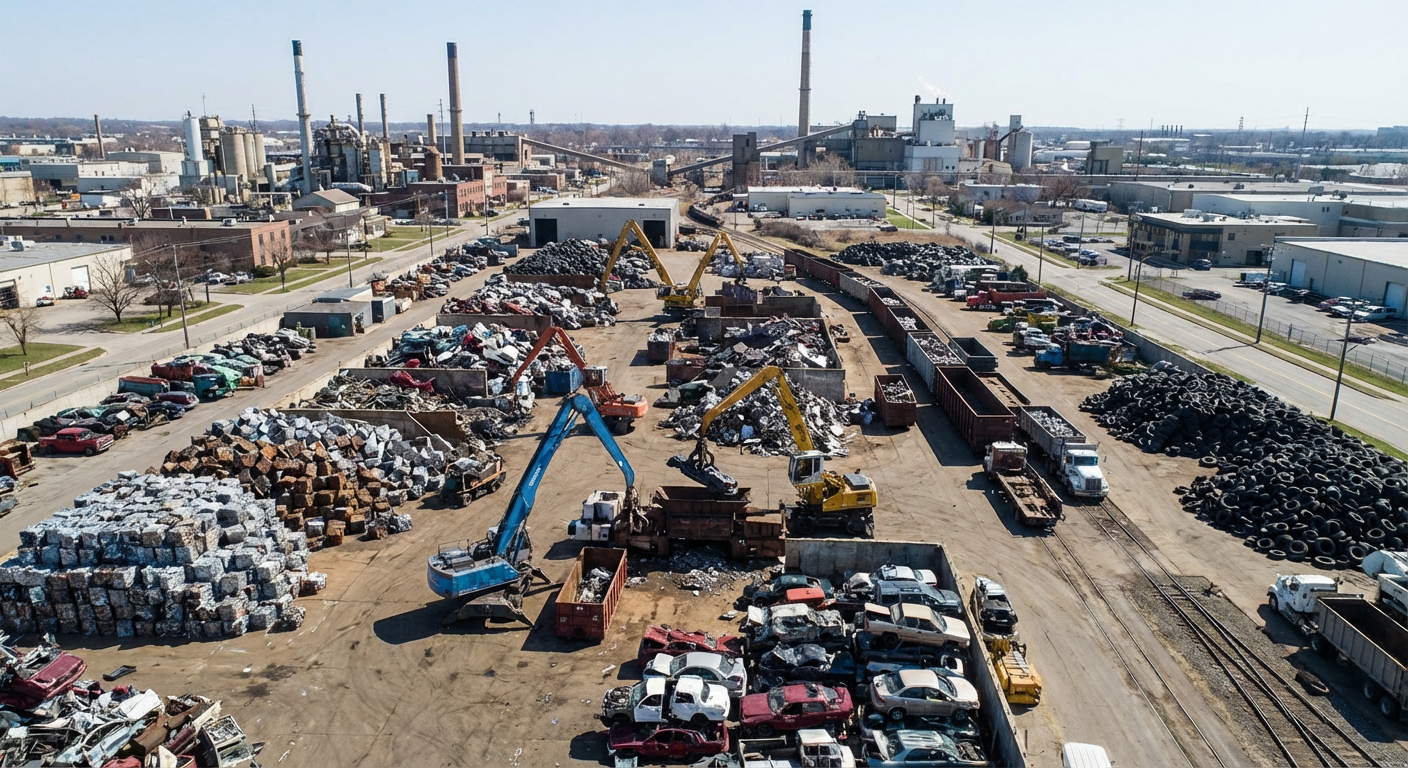 Centre de recyclage vehicules casse automobile