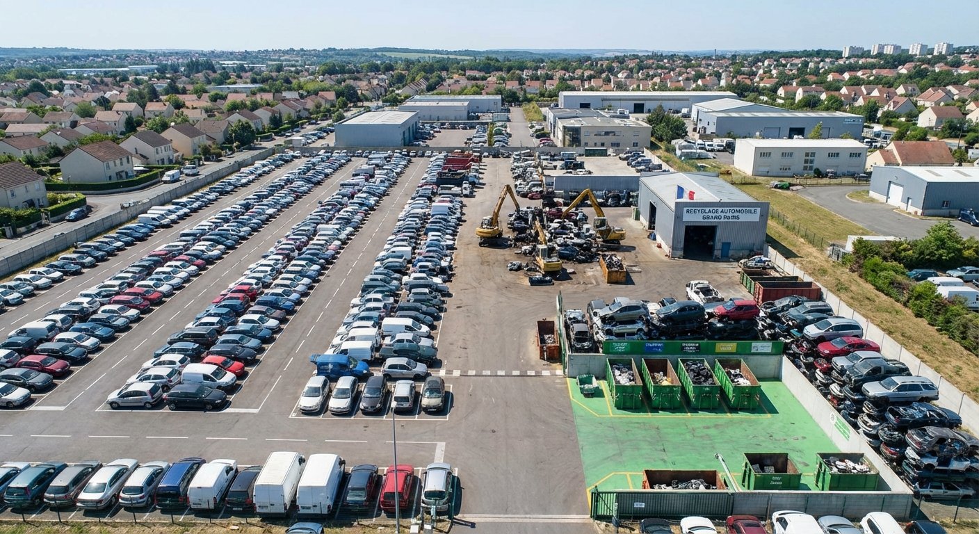 Centre de recyclage automobile en Île-de-France