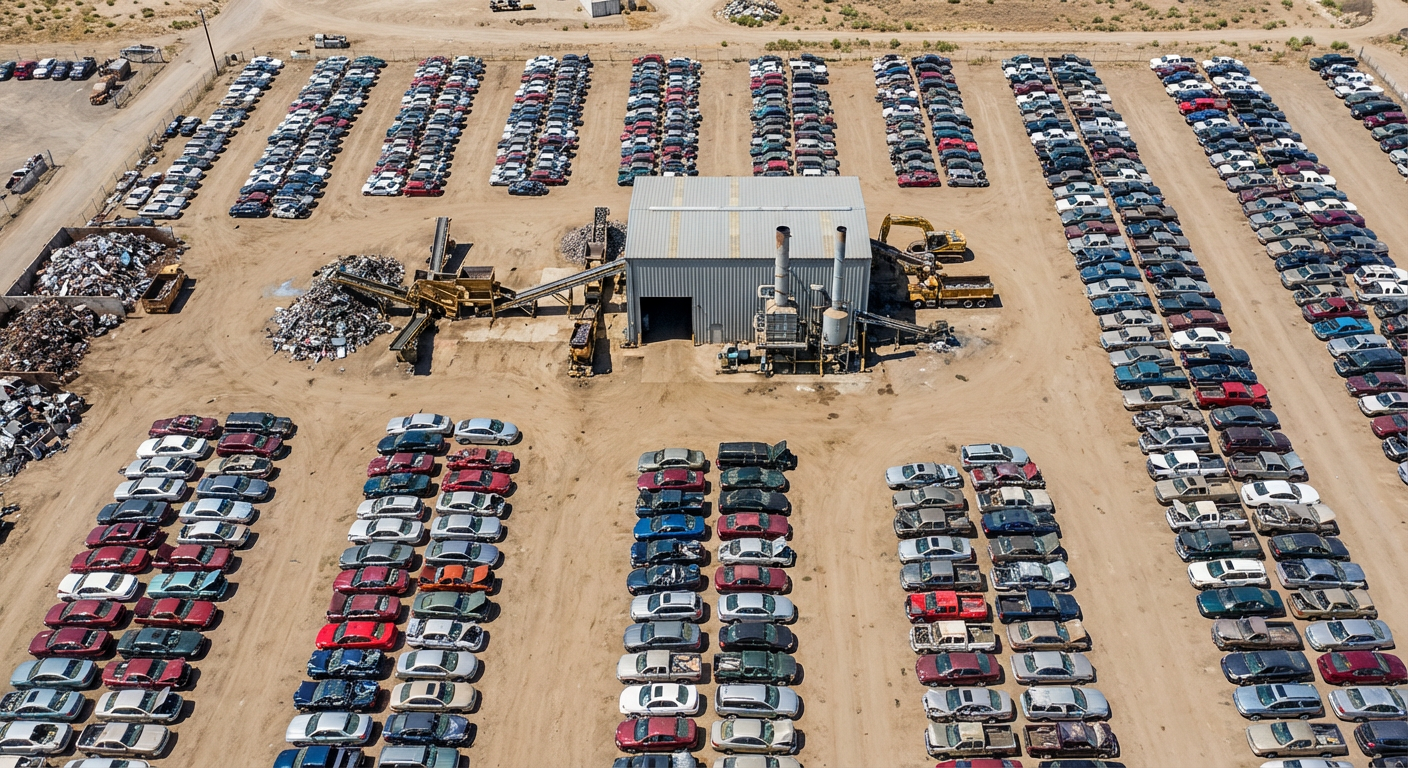 Centre de recyclage epaves automobiles