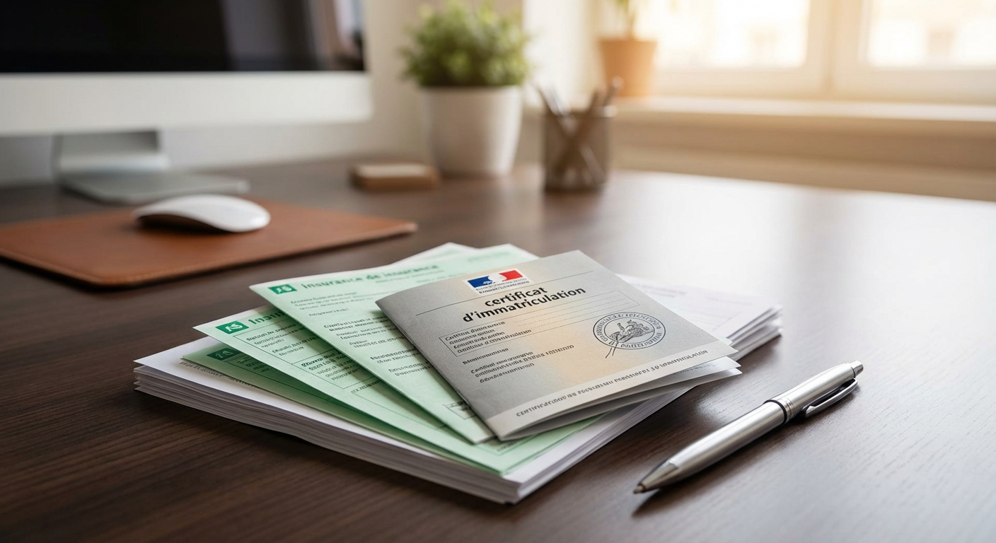 Documents necessaires pour vendre une voiture accidentee