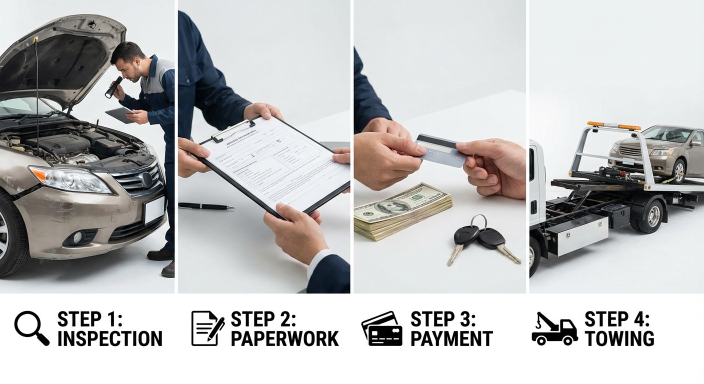 \u00c9tapes pour acheter une \u00e9pave de voiture en toute l\u00e9galit\u00e9