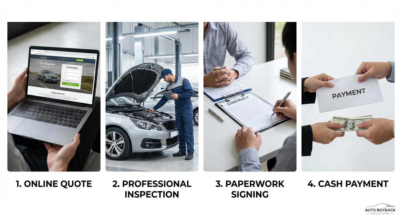 Étapes du processus de rachat de véhicule