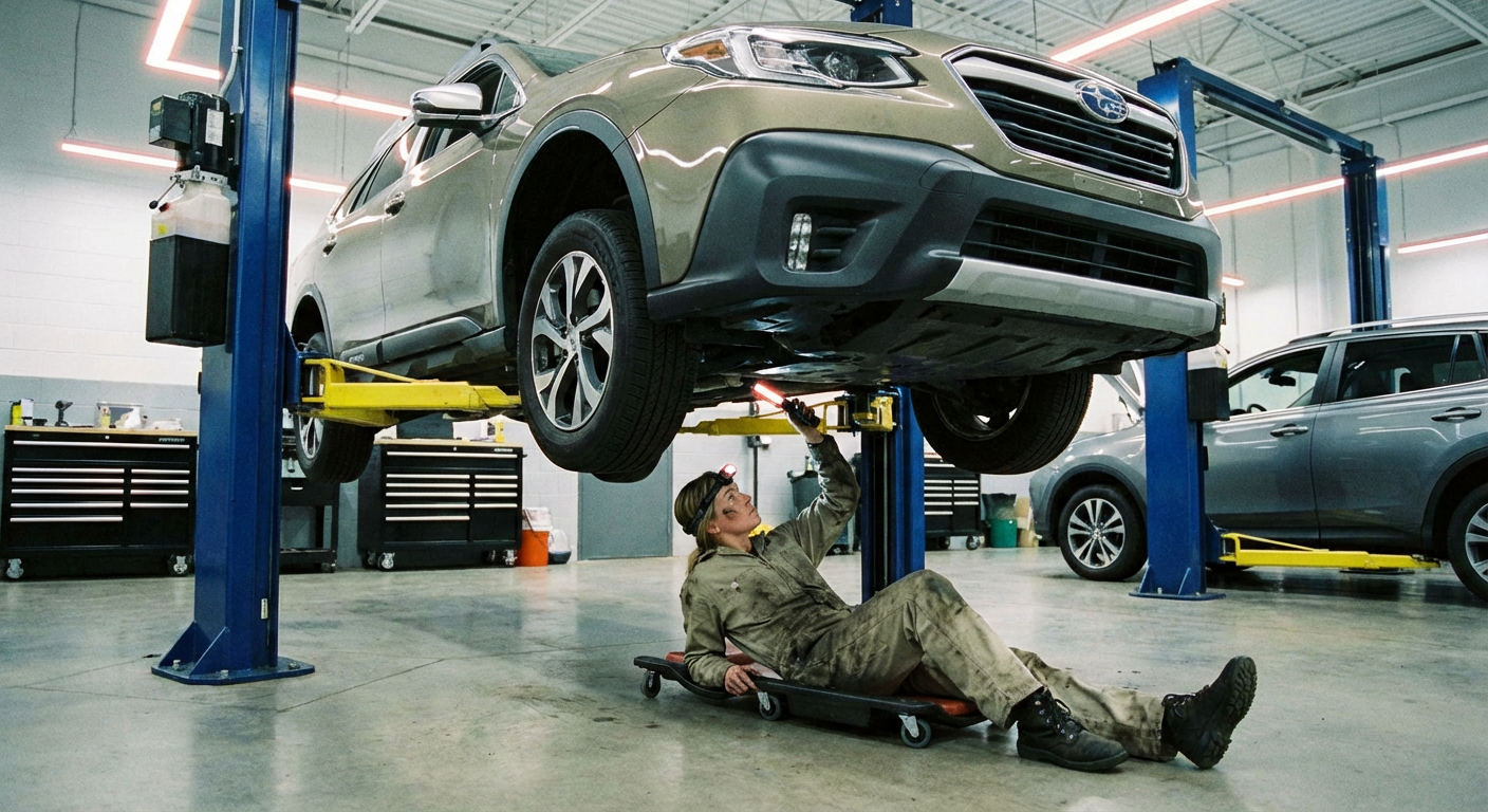 Mecanicien inspection securite vehicule