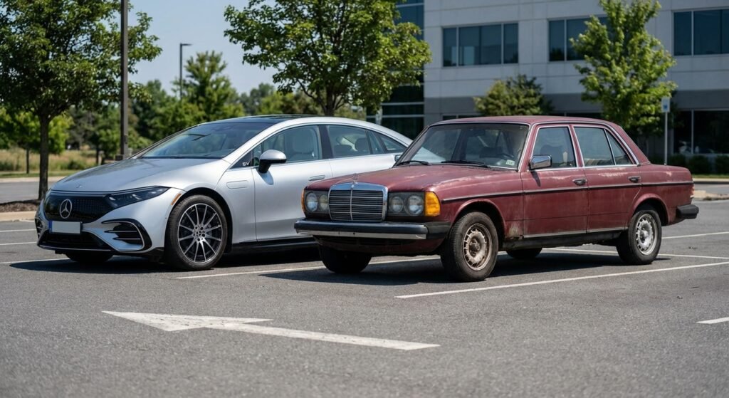 Prime a la casse voiture electrique versus diesel
