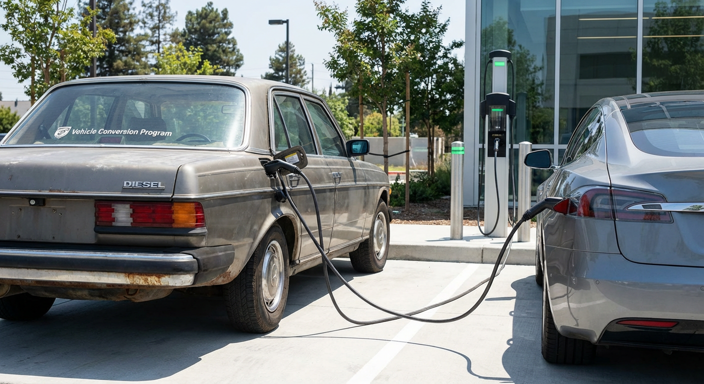 Prime conversion diesel : qui est éligible et combien toucher