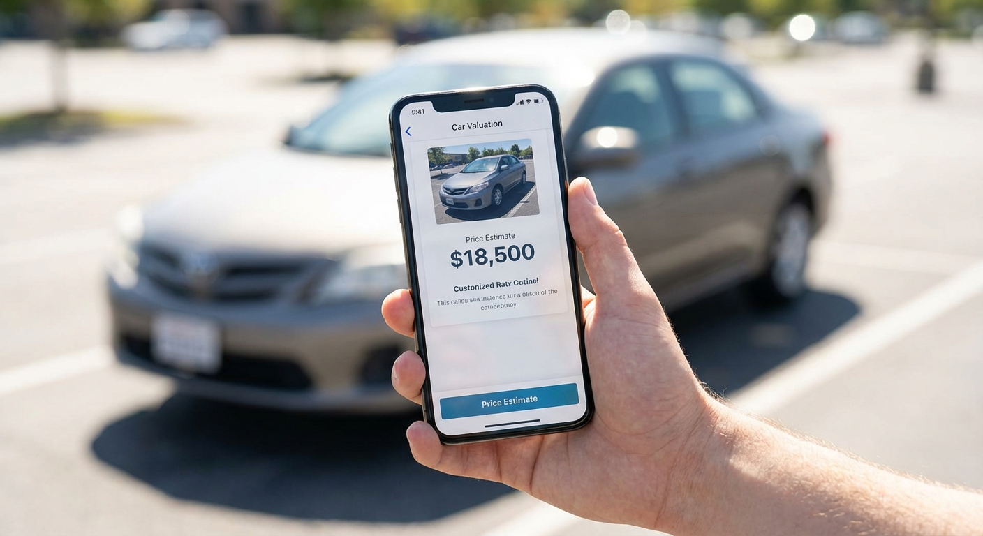 Simulateur reprise voiture sur smartphone