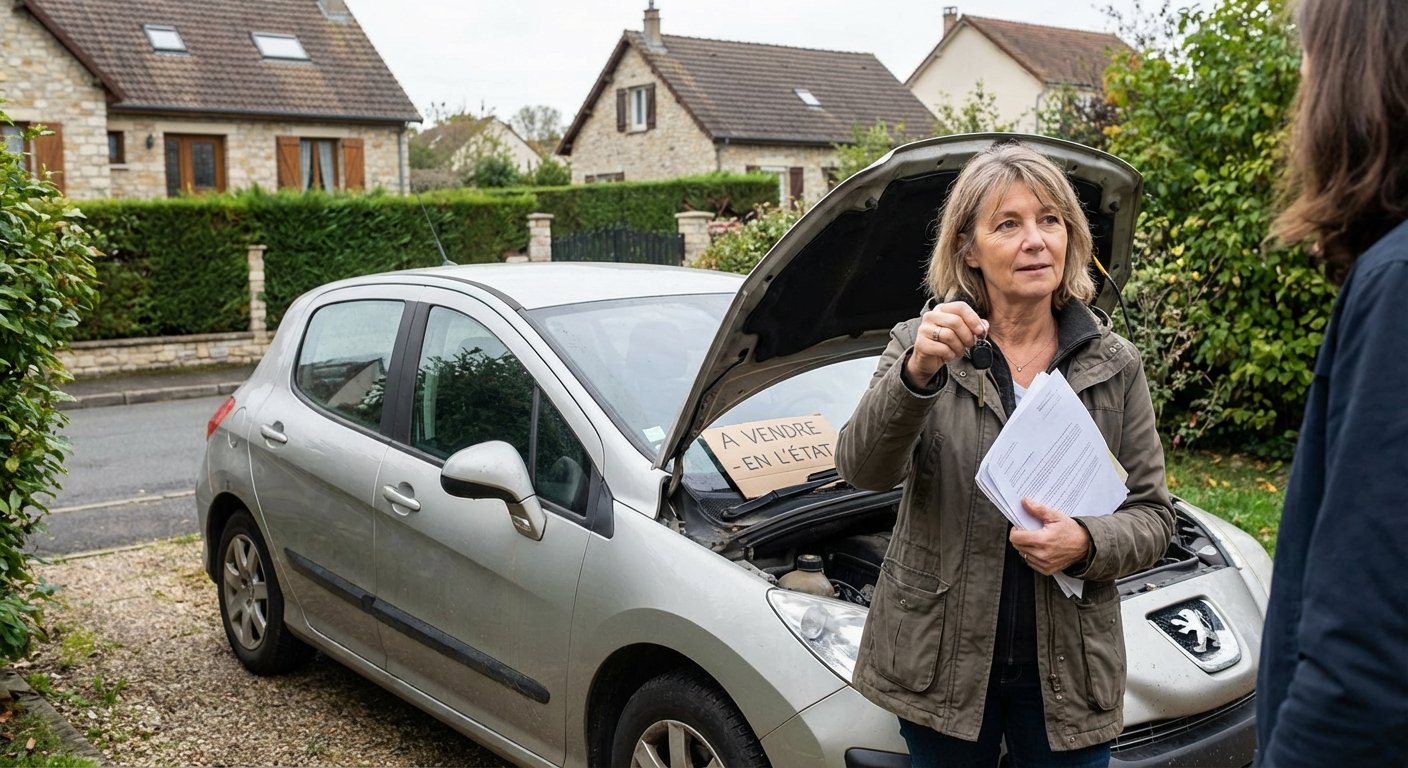 Vente d’une voiture sans contrôle technique